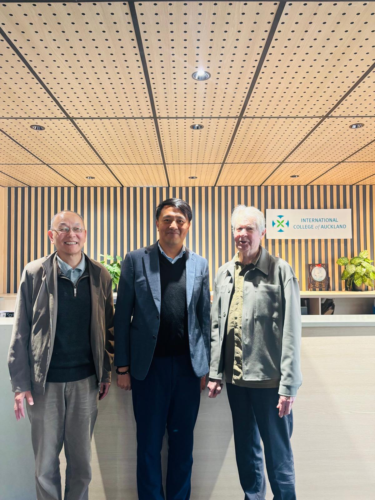 Welcoming Freeman Yeund to International College of Auckland!