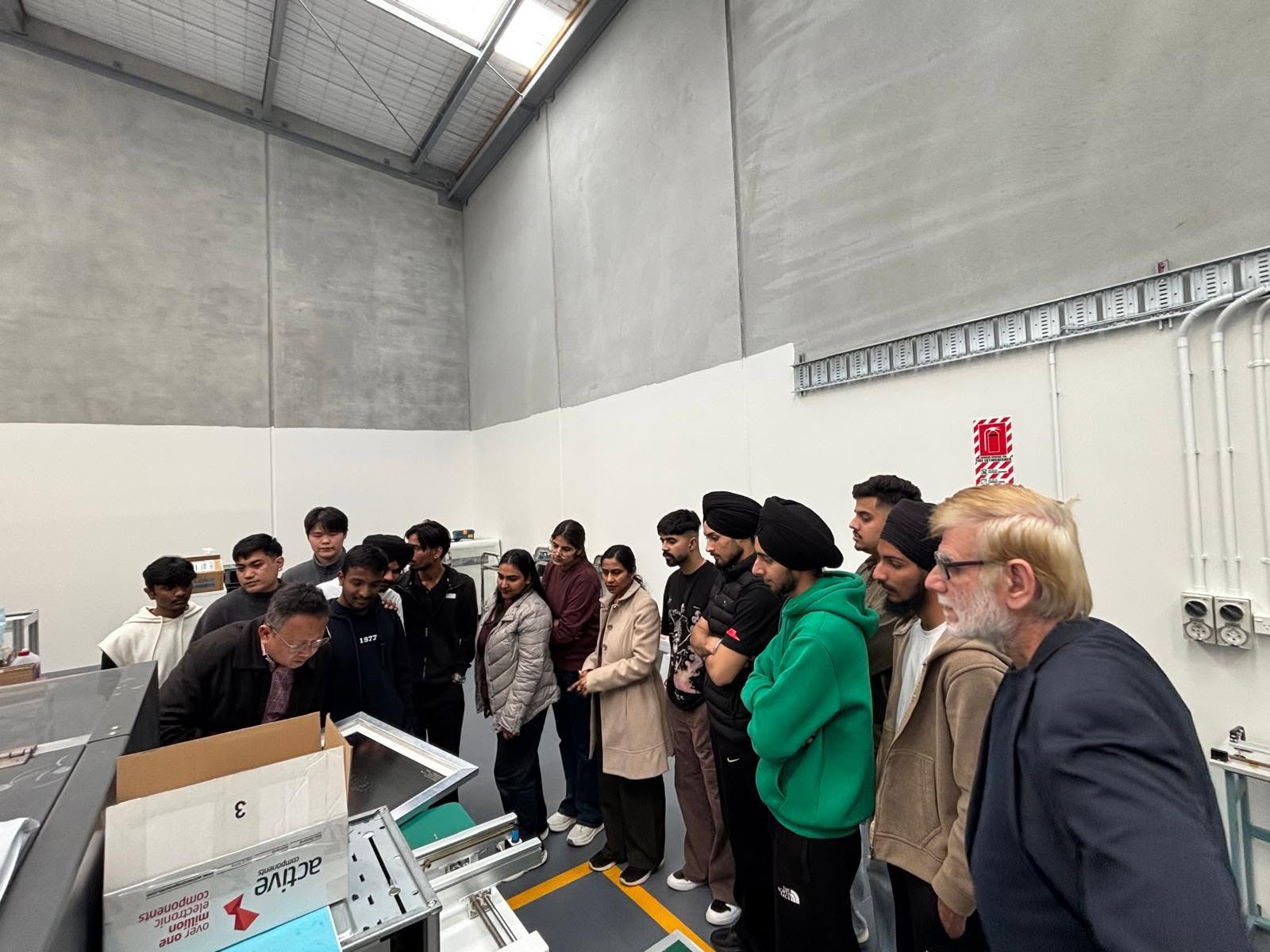Students visit our industrial partner, Attwood Electronics
