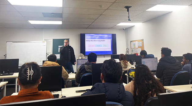 ICA Organises APA Referencing Workshop