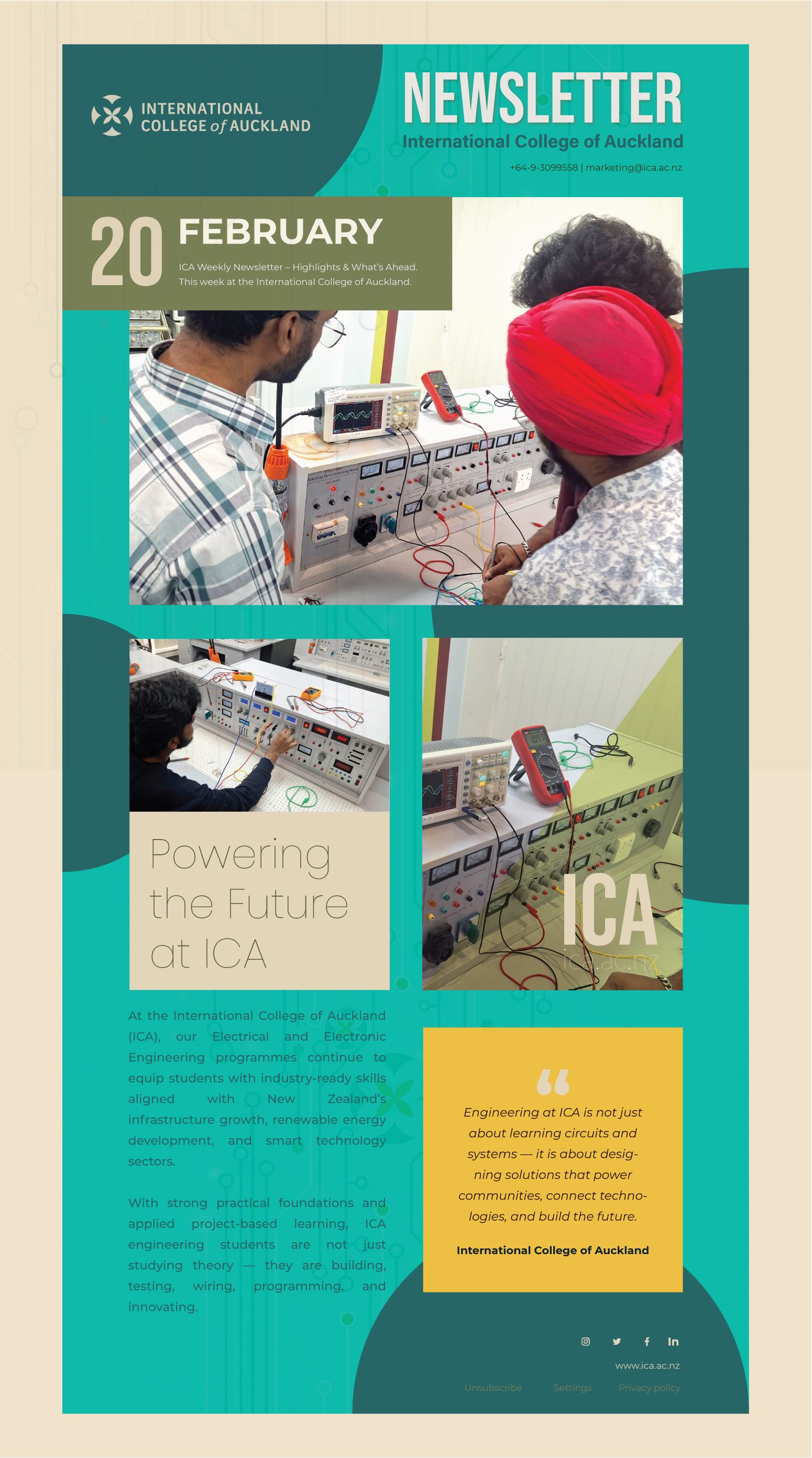 Powering the Future at ICA