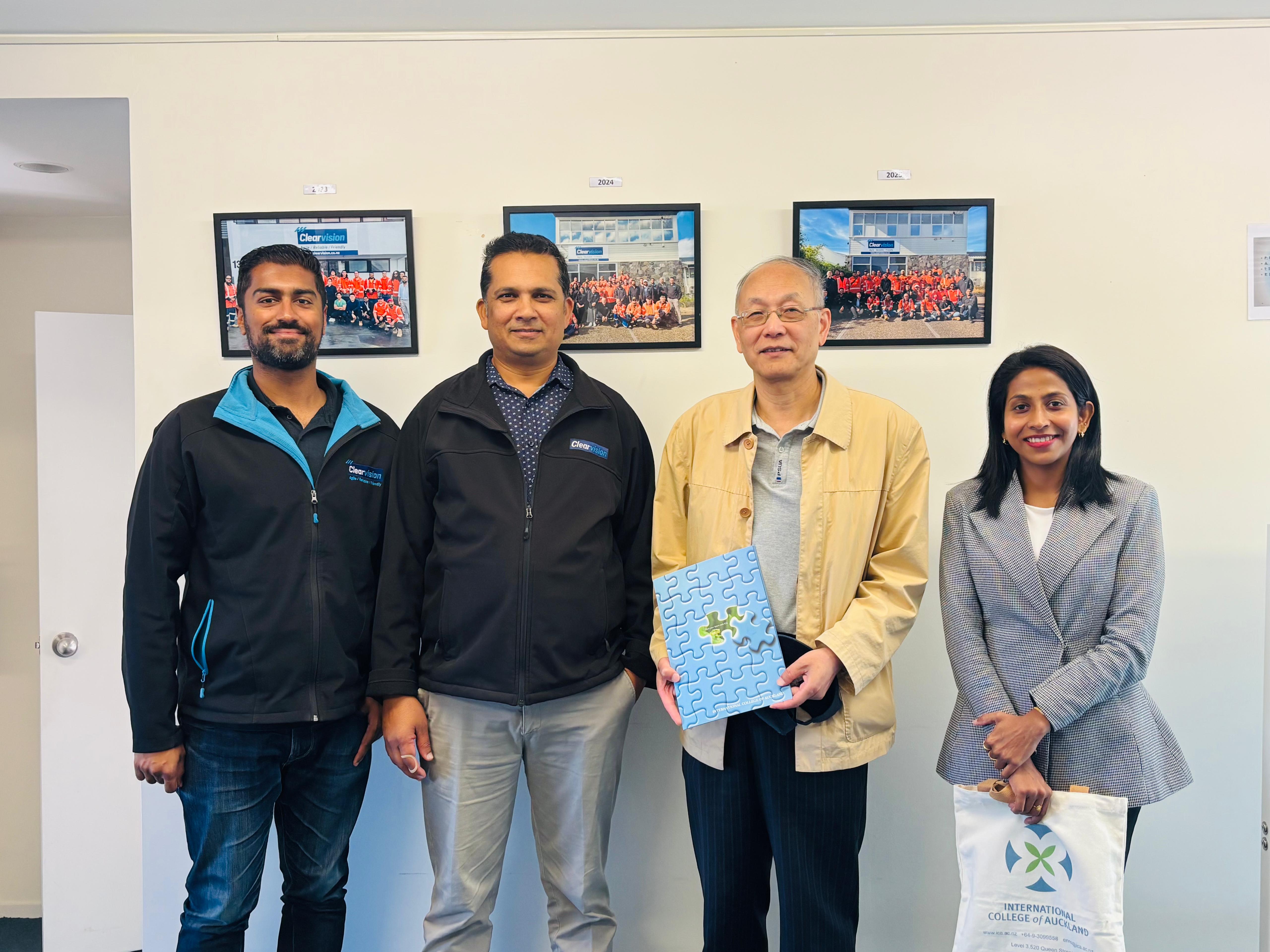ICA has signed a Memorandum of Understanding (MOU) with Clearvision New Zealand